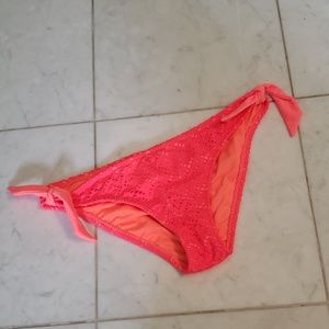 🔥 NWT Bright Orange/Pink Bathing Suit Bottoms